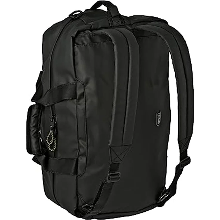 camel active Palermo Weekender Reisetasche mit Laptopfach, 48 cm, schwarz, 100% Nylon – Bild 5