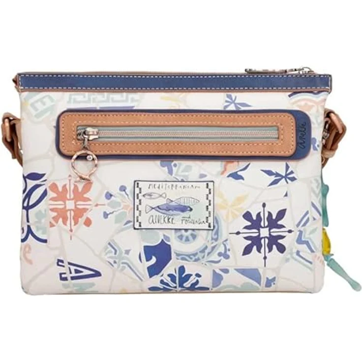 Anekke Umhängetasche 28 cm, mehrfarbig, 100% Polyurethan, 28 cm x 6 cm x 21 cm – Bild 2