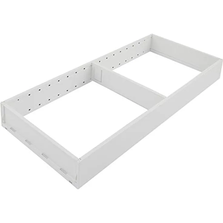 Blum LEGRABOX AMBIA-LINE 200, Küchen Organizer mit Querteiler, seidenweiss matt, für optimale Schubladenorganisation