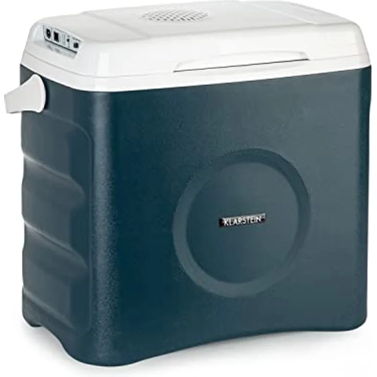 Klarstein BeerBelly 29 Thermoelektrische Kühlbox, Energieeffizienzklasse F, 29 Liter, Kühl-& Warmhaltefunktion, USB-Port, ECO-Modus, Blau – Bild 2