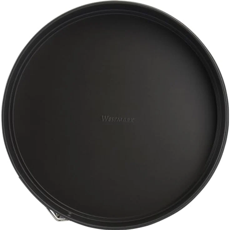 Westmark Springbackform, Mit 2 Böden: Flachboden-Rohrboden, Rund, Durchmesser: 28 cm, Antihaftbeschichtet, Kaltgewalzter Stahl, Back-Klassiker, Anthrazit, 31692240 – Bild 4