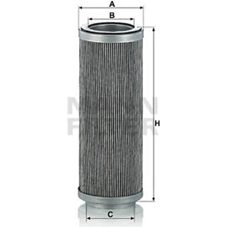 Mann Filter HD 9007, Arbeitshydraulikfilter für Bremssysteme, effektive Filtration und hohe Langlebigkeit