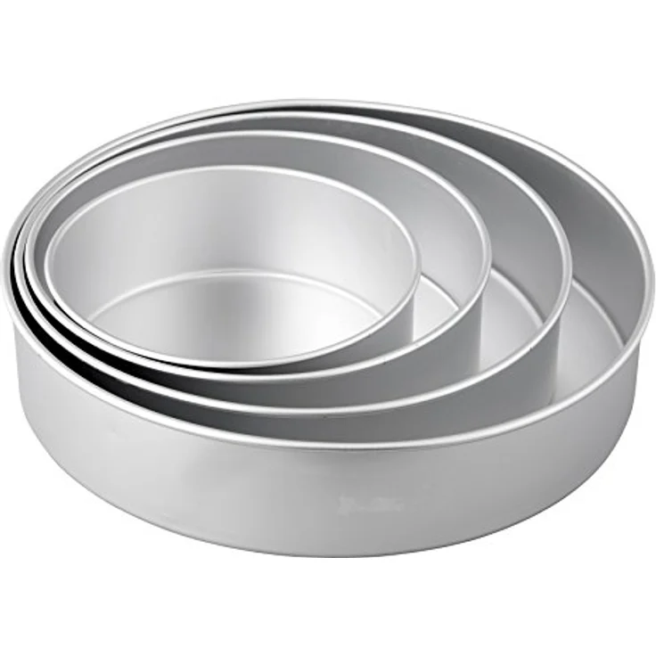 Wilton Großes Rundes Kuchenformen-Set, Performance Pans, 4-Teilig – Bild 5