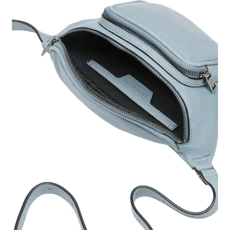 Liebeskind Lila Gürteltasche aus 100% Leder, 23 cm x 7 cm x 14.5 cm, blau – Bild 3