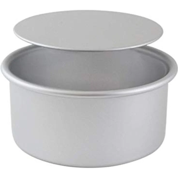 PME LBR103 Kuchenformen mit losem boden 10'' x 3'', Eloxiertes Aluminium, silber – Bild 2