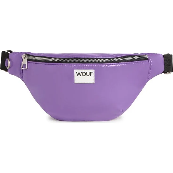 Wouf Glossy Gürteltasche, 32 cm x 8 cm x 16 cm, lila, 100% Polyester