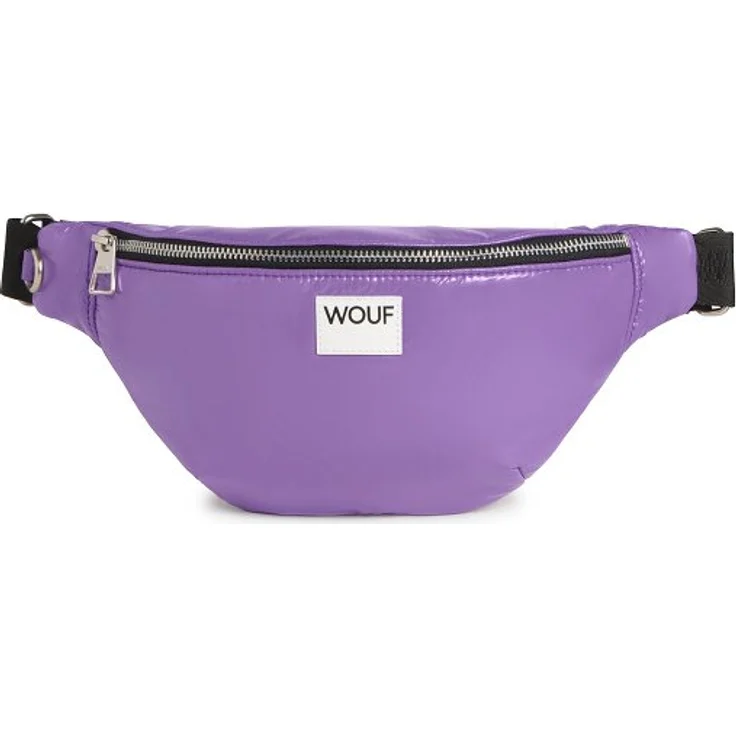 Wouf Glossy Gürteltasche, 32 cm x 8 cm x 16 cm, lila, 100% Polyester