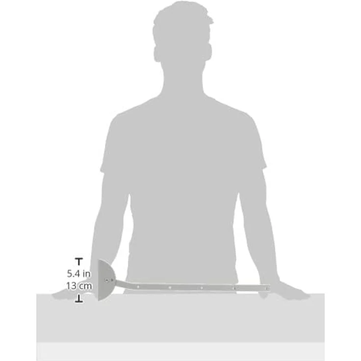 Sauvic 89430 - Wäscheständer für die Wand, grau, klappbarer – Bild 3