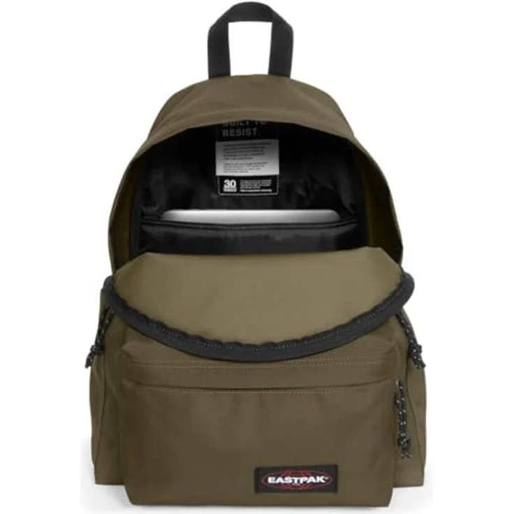 Eastpak Day Pak'R, Freizeitrucksack mit 24 Litern Fassungsvermögen, strapazierfähig und mit gepolsterten Schultergurten, in Schwarz – Bild 3