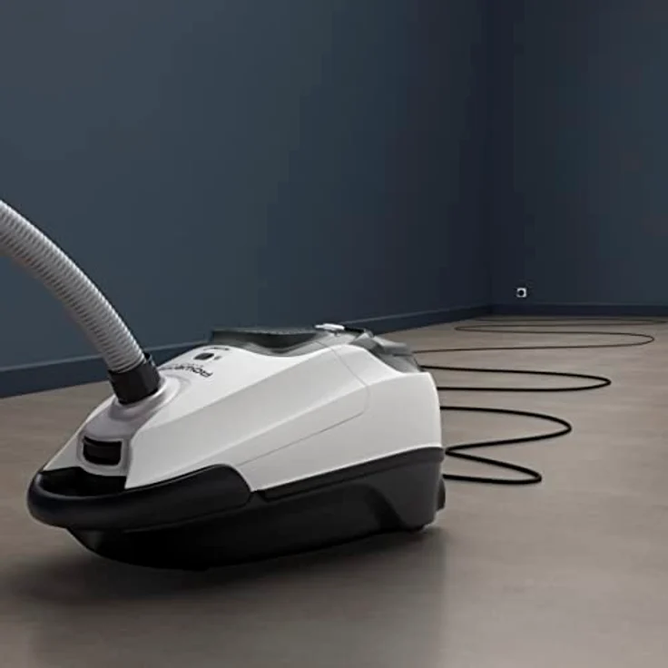 Rowenta Silence Force RO7457 Bodenstaubsauger mit Beutel, 400 Watt, 11 m Aktionsradius, weiß – Bild 3