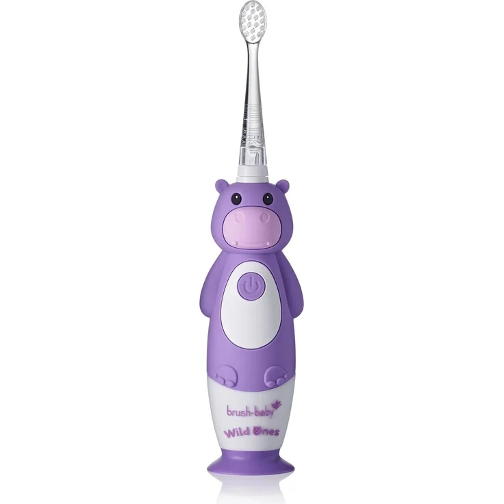 Brush-Baby, Elektrische Zahnbürste, WildOne mit mehrfarbigen Blinklichtern – Bild 1
