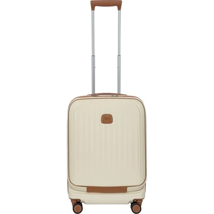 Bric's Taormina Trolley 55 cm Exp. mit Laptopfach und USB-Anschluss, erweiterbar in Cream beige – Bild 1