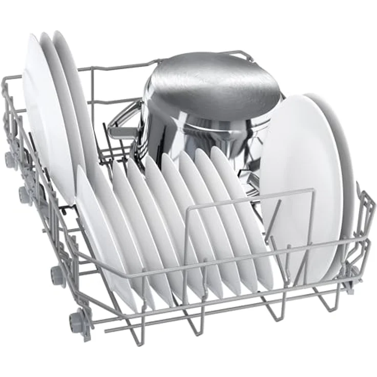 Bosch SPU4HMS10E Unterbau-Geschirrspüler, 45 cm, gebürsteter Stahl, Geräuschunterdrückung, Silence on Demand Funktion – Bild 9