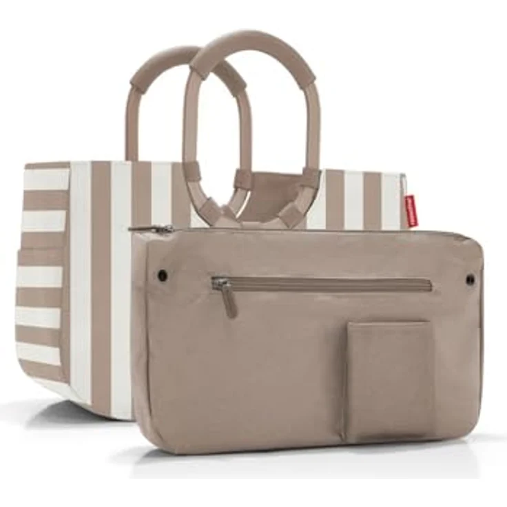 reisenthel Shopper Tasche 40 cm, braun, 100% Polyester, 40 x 20 x 26 cm – Bild 7