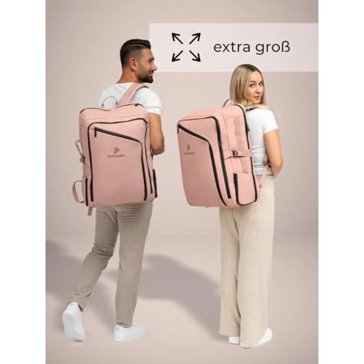 Pactastic Urban Collection Rucksack 55 cm rose – Bild 2