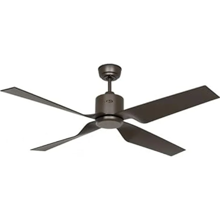 CasaFan ECO VENTOS IP44 132 BZ-BZ Deckenventilator, bronze, WiFi, Fernbedienung, Timer, Winterbetrieb, leiser Motor – Bild 1