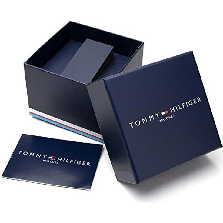 Tommy Hilfiger Multi Zifferblatt Quarz Uhr für Herren mit Blaues Edelstahlarmband - 1791560 – Bild 2