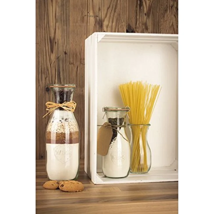 Weck Saftflasche mit Deckel 1 l (6 Stück) – Bild 3