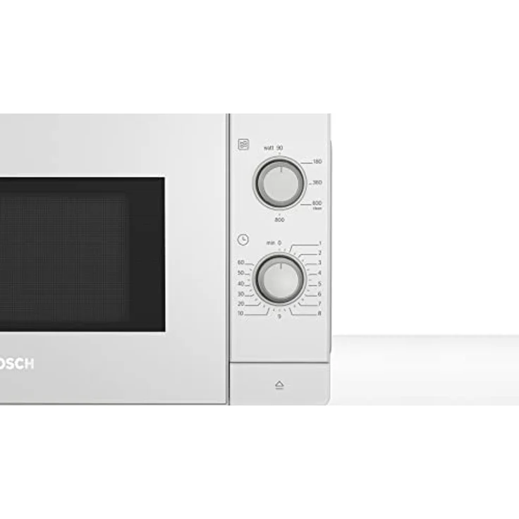 Bosch Serie 2 FL020MW0 Solo-Mikrowelle, Standgerät, 20 Liter Garraum, 800 Watt, weiß, lackiert – Bild 4
