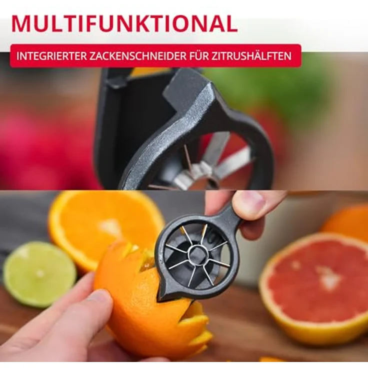 WESTMARK Radieschenverzierer Decoretto Black Edition, ergonomischer Gemüseschneider mit extra-scharfen Edelstahlklingen, Anthrazit – Bild 4