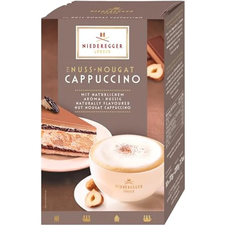 Niederegger Lübeck Nuss-Nougat Cappuccino – Bild 1