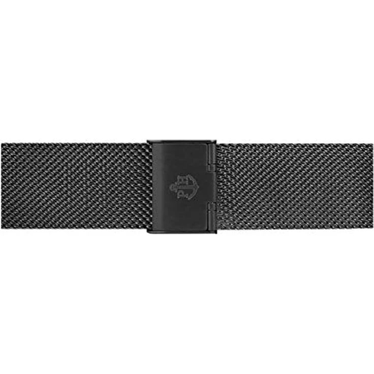PAUL HEWITT Unisex Analog Quarz Uhr mit Edelstahl Armband PH-SA-R-St-W-5M, Sailor Line Kollektion, RONDA Quarzuhrwerk, wasserdicht bis 5 Bar, schwarz – Bild 3