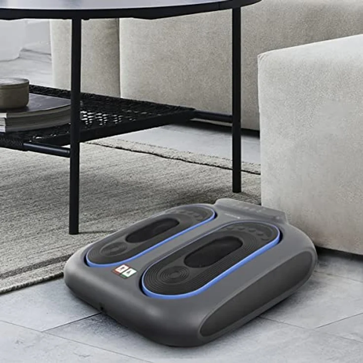 Mobiclinic, Fußmassagegerät, Vibration 10 Geschwindigkeitsstufen, 5 Programme, Timer, Fuß- und Beinmassagegerät mit Vibration, Fernbedienung und Bedienfeld LED, VIBFIT – Bild 3