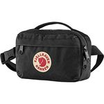 Fjällräven Kanken Hip Pack, Gürteltasche aus 100% Polyamid, 18 cm x 9 cm x 12 cm, schwarz