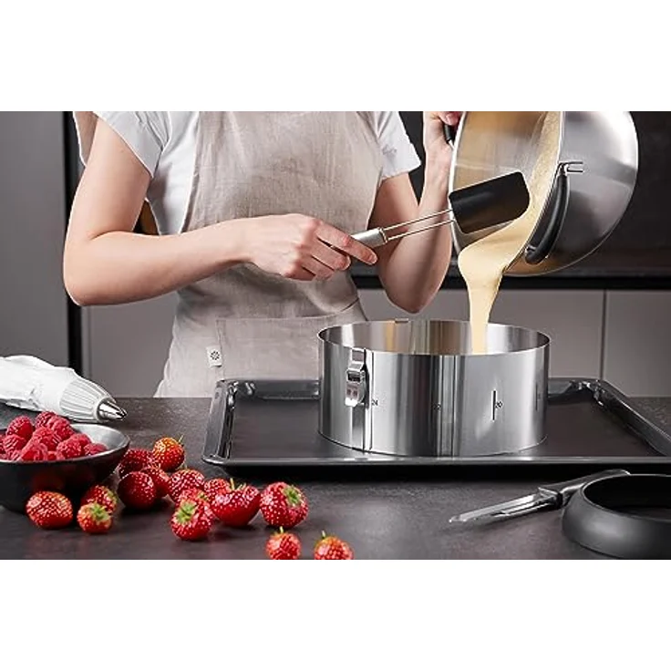 GEFU Tortenring Tondo Clip, H 10 cm – Bild 5