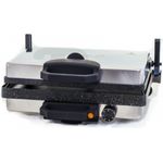 Roland Germany Kontaktgrill 3 in 1 Multigrill Granit, 2000 W, 35x23 cm 5 Stufen Regulierbar Schwarz, Whilford Antihaftbeschichtung, Energieanzeiger