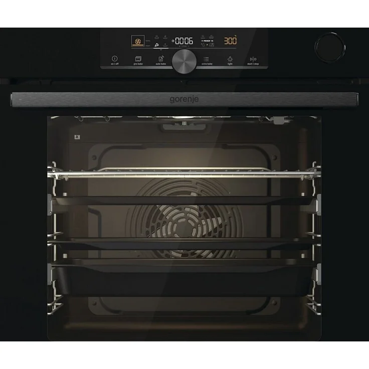 Gorenje BSA 6747 A04BG Backofen mit Dampffunktion - Schwarz – Bild 1