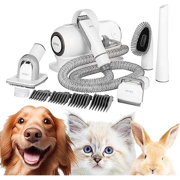 TESLA PetCare Station Pro TQ500, beutelloser Nass- und Trockensauger mit HEPA H13 Filter, 3 Saugstufen, kompakt und leicht – Bild 4