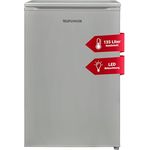 TELEFUNKEN Kühlschrank C-135-100-S silber ohne Gefrierfach | Standkühlschrank mit 135 Liter Nutzinhalt | Kompakt mit Gemüsefach | Vollraumkühlschrank mit wechselbarem Türanschlag