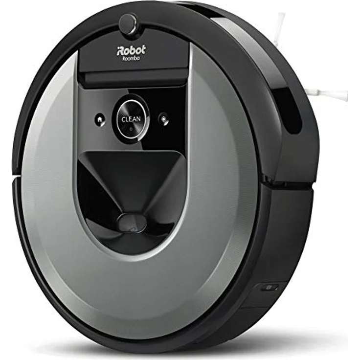 iRobot Roomba i7 7150 Saugroboter, 75 min Akkubetrieb HEPA-Filter, Kameranavigation, App- und Sprachsteuerung, silber-schwarz – Bild 3