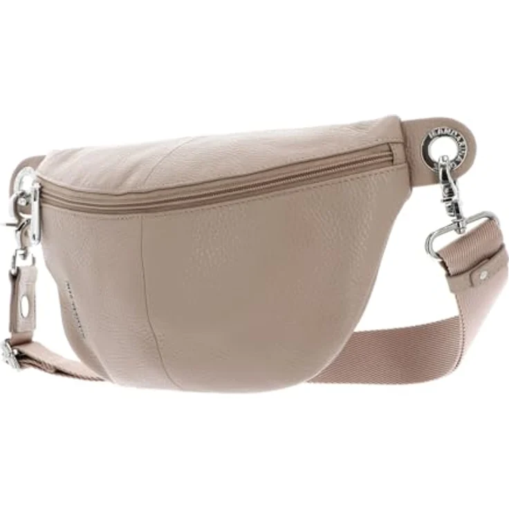 Mandarina Duck Mellow Leather Gürteltasche, 100% Leder, beige, 30 cm x 10 cm x 16 cm – Bild 2