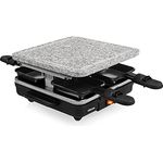 Tristar Raclette RA-2745 – Steingrillplatte – für bis zu 4 Personen – Grillfläche 21 x 21 cm