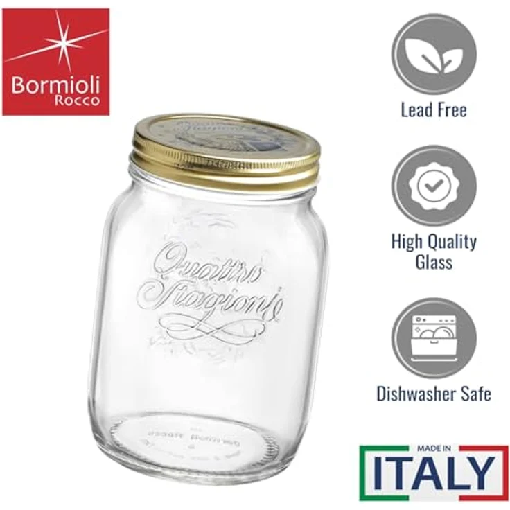 Gefäß Bormioli Rocco Durchsichtig Glas (2 L) – Bild 4