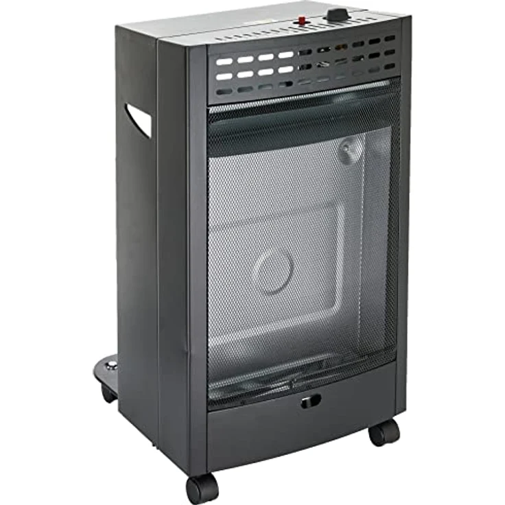 Güde Solingen Blueflame 4200 B, Heizlüfter, Schwarz - Gasheizer mit versteckter Gasflasche – Bild 2