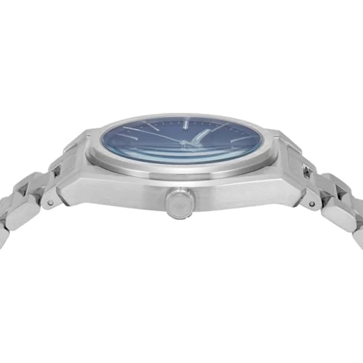 Emporio Armani Herren Analog Quarz Uhr mit Edelstahl Armband AR11620, 41mm Gehäuse, blau – Bild 5