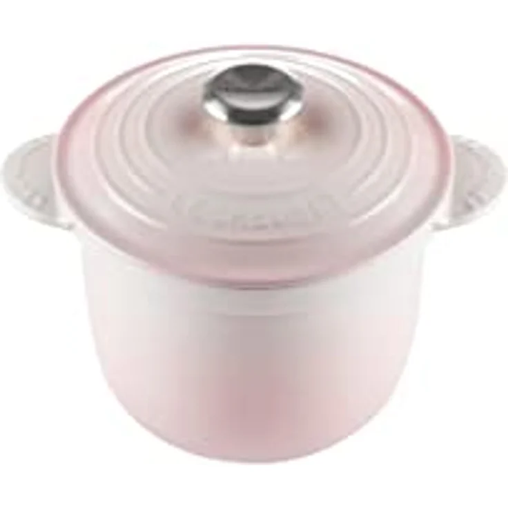 Le Creuset Cocotte Eye mit Poteriedeckel, 18cm, shell pink (41110187770460) – Bild 2