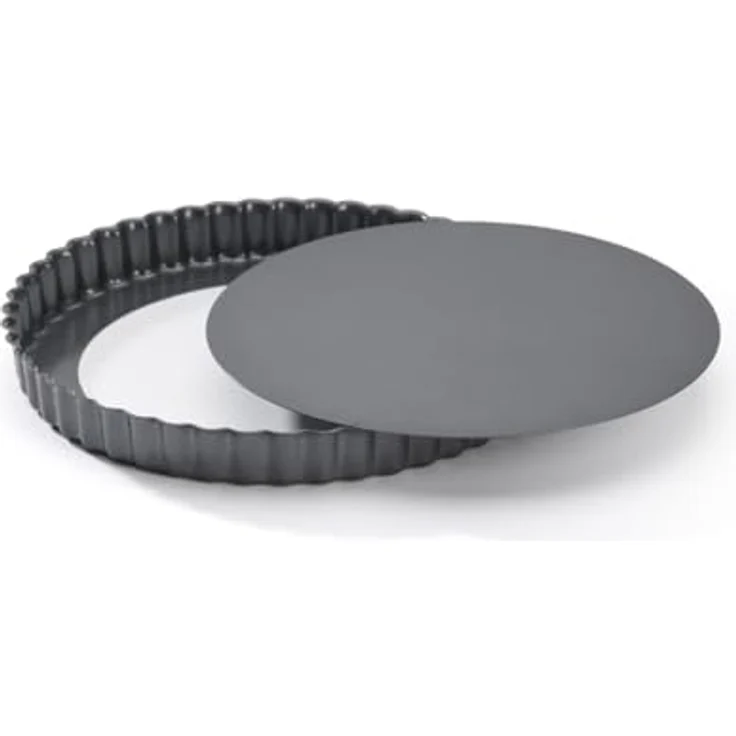 DE BUYER Tortenform, Edelstahl, schwarz, 23.2 x 23 x 3.2 cm – Bild 5
