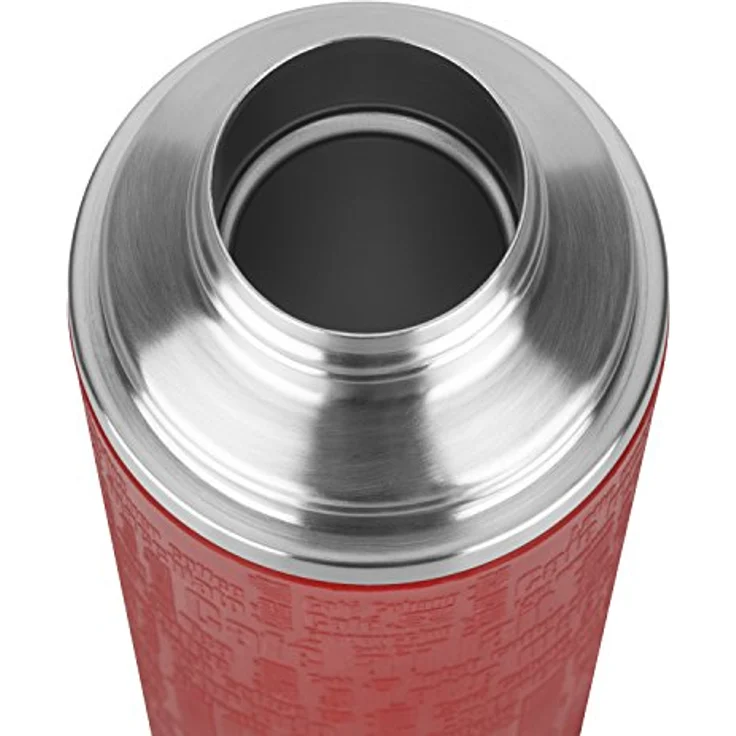 Emsa 515715 Senator Manschette Isolierflasche, Mobil genießen, 1 l, Safe Loc Verschluss, rot – Bild 6