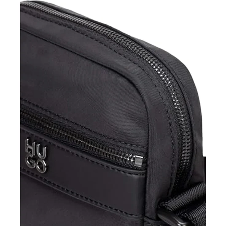 Hugo Quantic Mini Bag, Umhängetasche aus 100% Polyester, schwarz, 15 cm x 5 cm x 20 cm – Bild 3