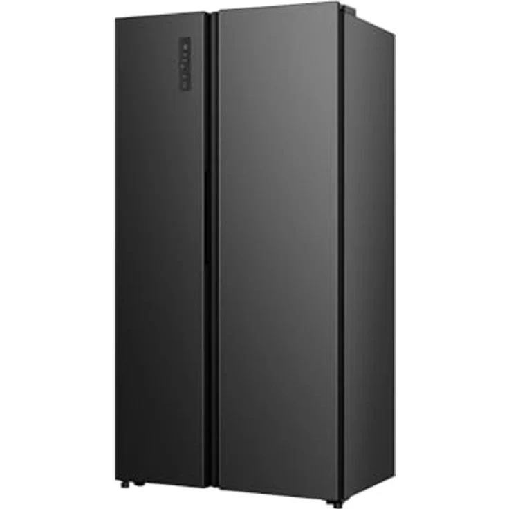 Hisense RS3P538NAFE, Side by Side Kühl-Gefrier-Kombination, 336 l Kühl- und 191 l Gefriervolumen, Schwarz Edelstahl, No Frost-Funktion, 39 dB Geräuschpegel – Bild 3