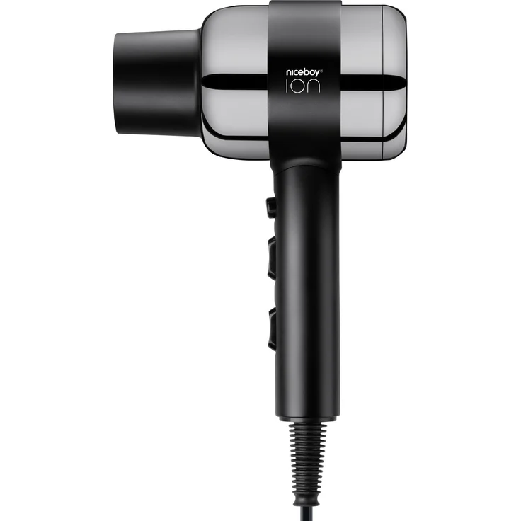 Niceboy, Föhn, ION AirSonic Pro in Schwarz, 2000 W Leistung