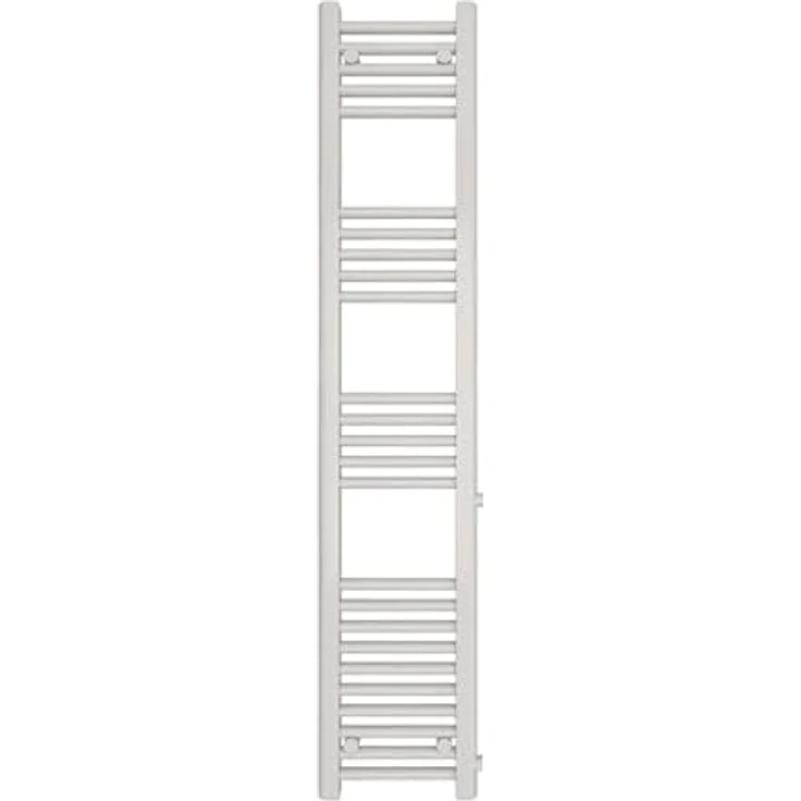 MERT Austausch Badheizkörper Weiß – Handtuchwärmer & Handtuchtrockner mit ASR Anschluss, Heizkörper aus Stahl 300 x 1500 mm, effiziente Heizleistung – Bild 1