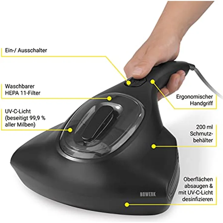 N8WERK Milbensauger Midnight Black Edition – Bild 2