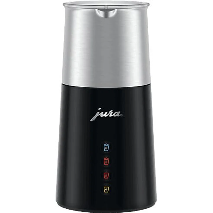 JURA 24331 Hot & Cold Milchaufschäumer, Automatisch, ca. 360 ml, Schwarz/Silber, Versandkostenfrei – Bild 1