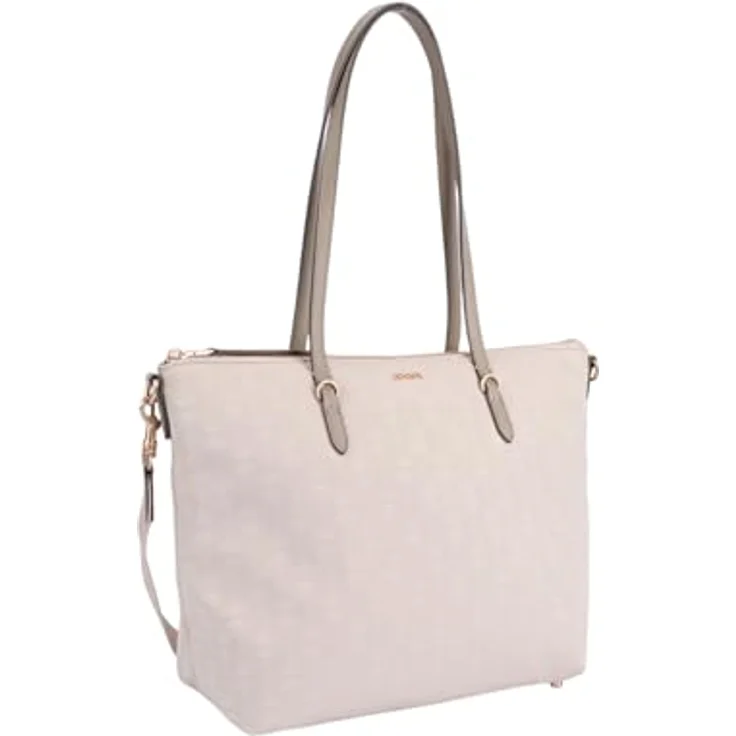 Joop! Collana Tessuto Shopper Tasche, 30 cm, 100% Nylon, beige – Bild 2