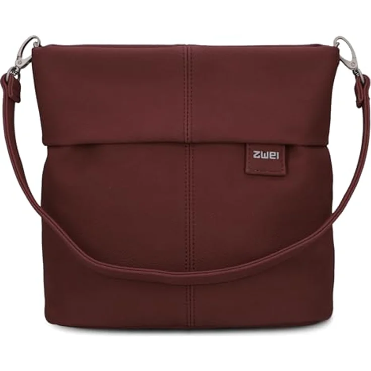 Zwei Mademoiselle.M Schultertasche, 25 cm, edle Umhängetasche in klassischem Design – Bild 2